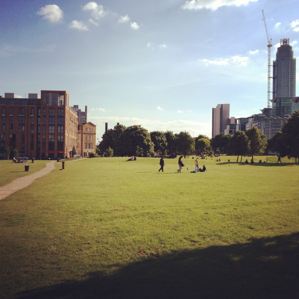 Vauxhall Spring Gardens and St George Wharf Tower - kenningtonrunoff.com