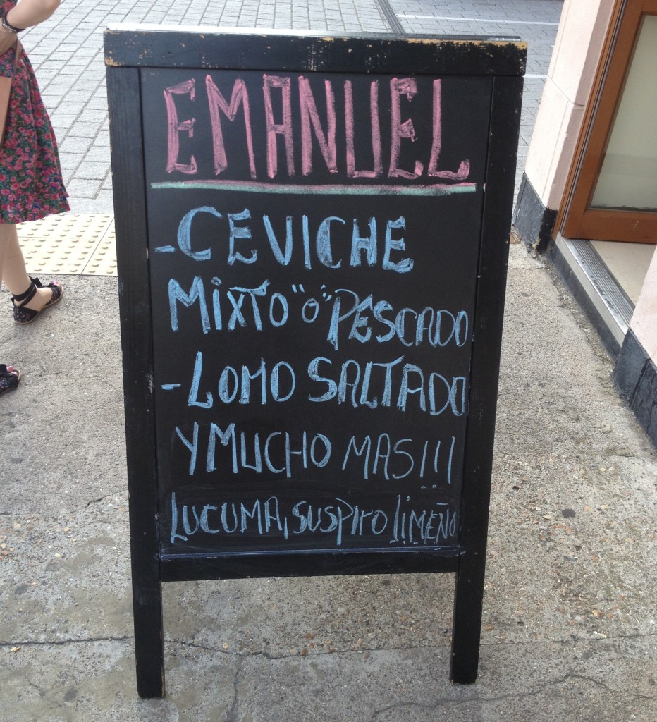 Emanuel Peruvian restaurant sign - kenningtonrunoff.com