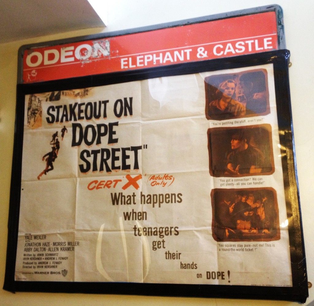 Stakeout on Dope Street poster - The Cinema Museum - kenningtonrunoff.com