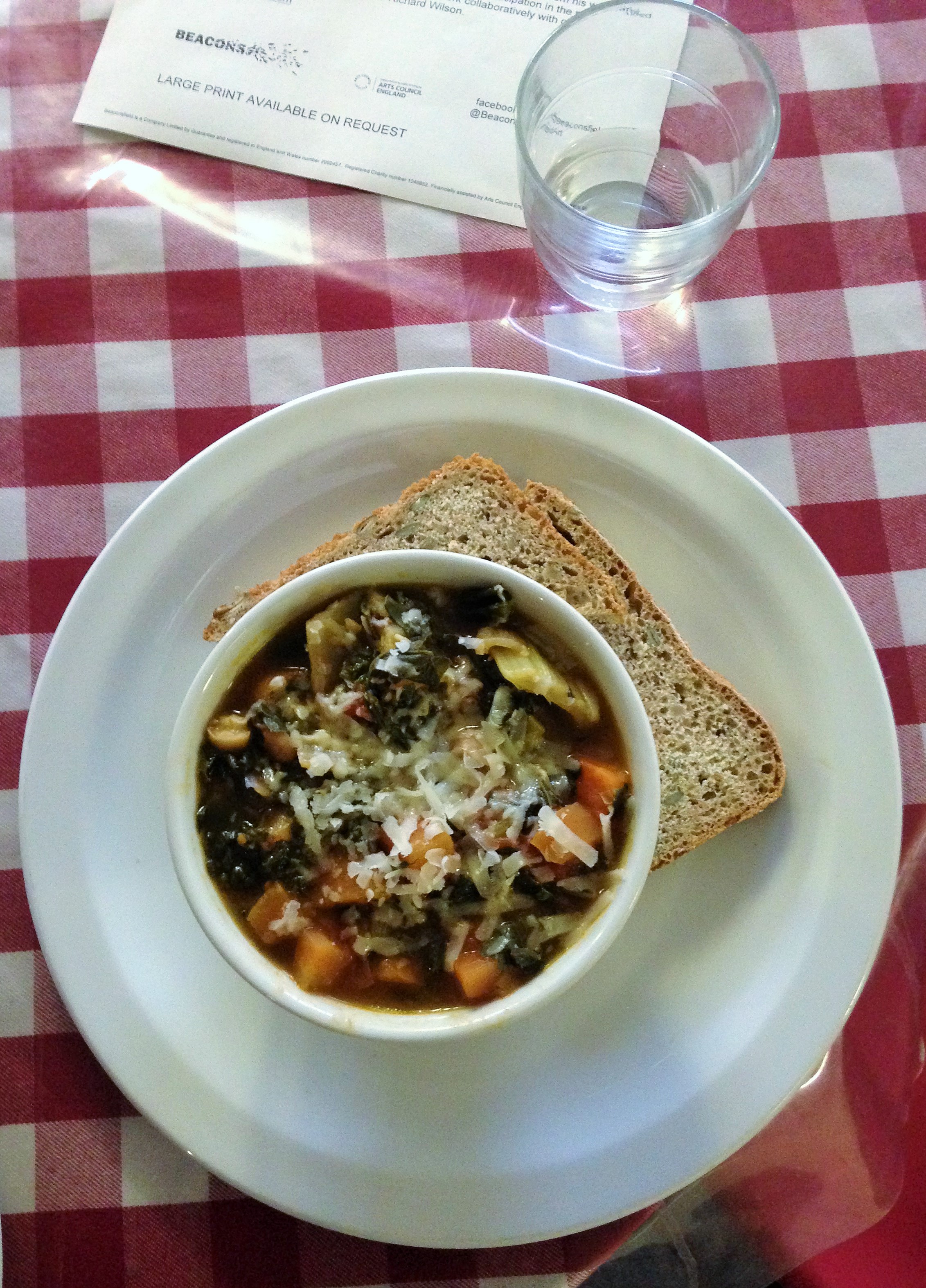 The Ragged Canteen - winter vegetable minestrone with spelt bread - kenningtonrunoff.com