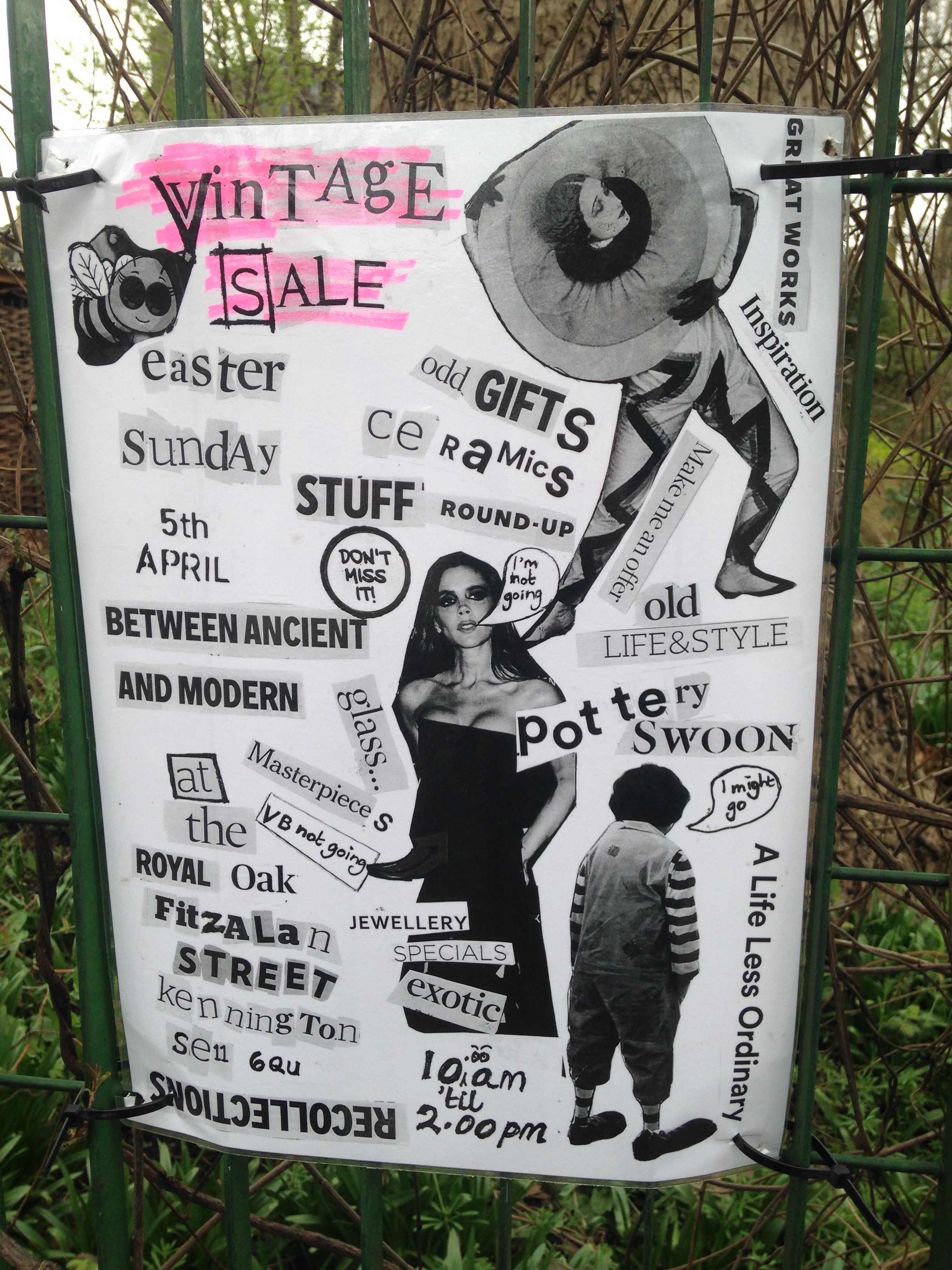 Royal Oak vintage sale poster - kenningtonrunoff.com